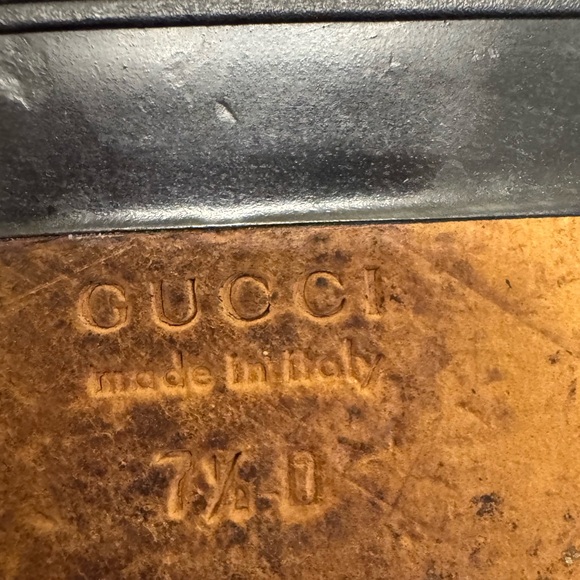 GUCCI LEATHER FLIP FLOPS MAN - Picture 7 of 9